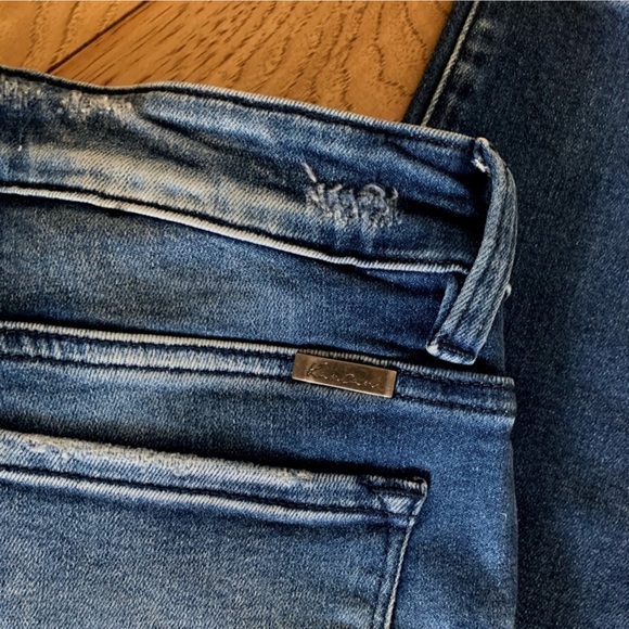 KanCan Motto High-Rise Button Down Fly Distressed Skinny Jeans Women’s Sizes NWT - Picture 13 of 16